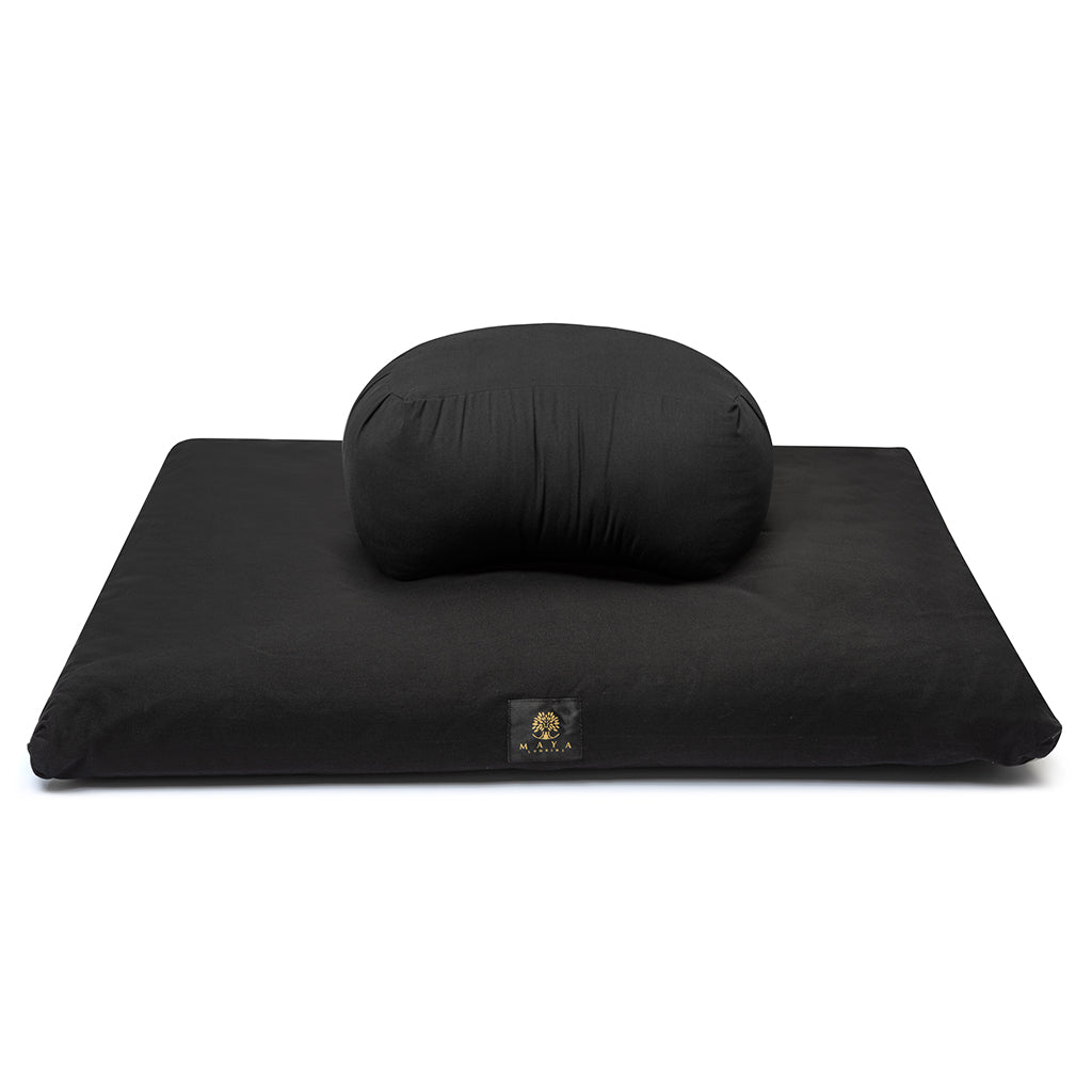 &#39;The Comfier&#39; Crescent Meditation Cushion Set