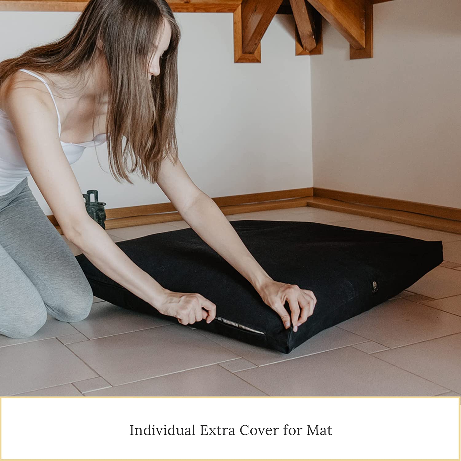 'Bodhi' Extra Cover for MAYA LUMBINI Meditation Mat (Only Cover)